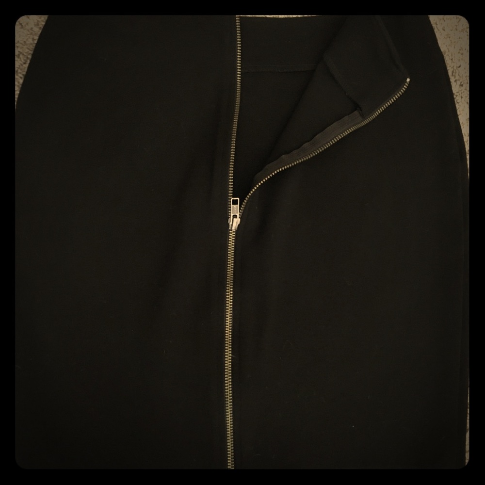Karen Kane full zip black skirt XS
